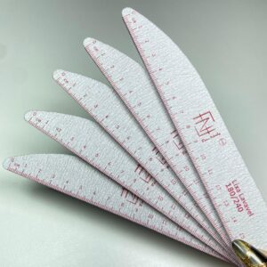 Kit 5 Lixas 180/240 - Faca Fan Nails