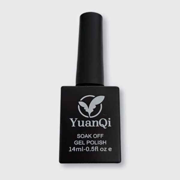 Esmalte Em Gel Preto 14ml - YuanQi