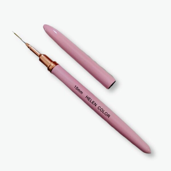 Pincel Fino Com Tampa Para Decoração Helen Color 15mm - 3041 - Imagem 2