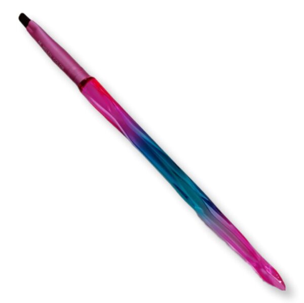 Pincel Para Gel Língua de Gato Cabo Tie Dye #4 - Helen Color - Imagem 2