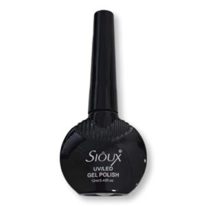 Esmalte Em Gel Preto 12ml - Sioux Bolinha