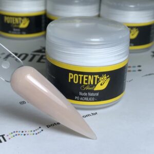 Pó Acrílico Potent Nails 40g - Nude Natural