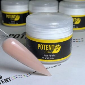 Pó Acrílico Potent Nails 40g - Nude Perfeito