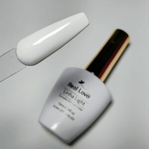 Esmalte em Gel Linha Light Branco Real Love 10ml - Cor 001
