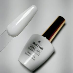 Esmalte em Gel Linha Light Branco Real Love 10ml - Cor 002