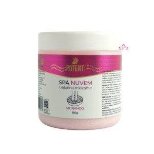 Gelatina Relaxante Spa Nuvem Potent Nails 150g - Morango