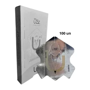 Molde de Papel Uze Nails 100un