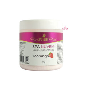 Sais Dissolventes Spa Nuvem Potent Nails 150g - Morango