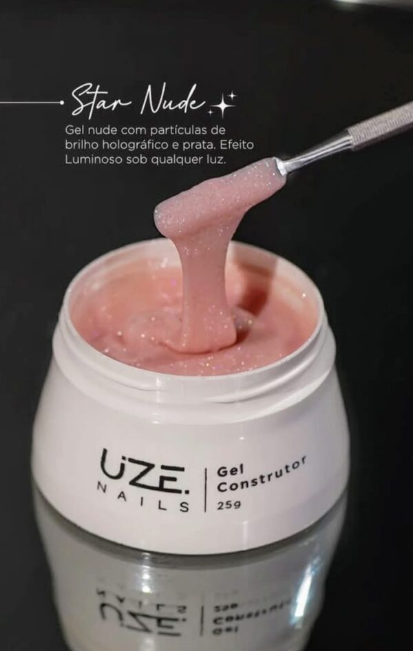 Gel Construtor Luminous Uze 25g – Star Nude - Imagem 3