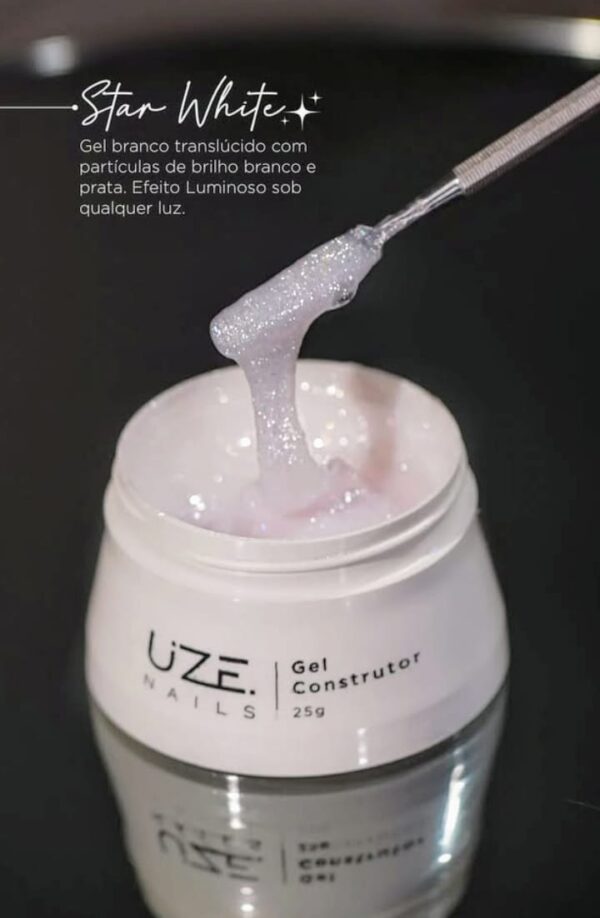 Gel Construtor Luminous Uze 25g – Star White - Imagem 3