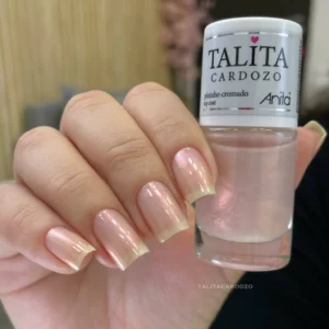 Top Coat Anita Talita Cardoso 10ml - Pózinho Cromado