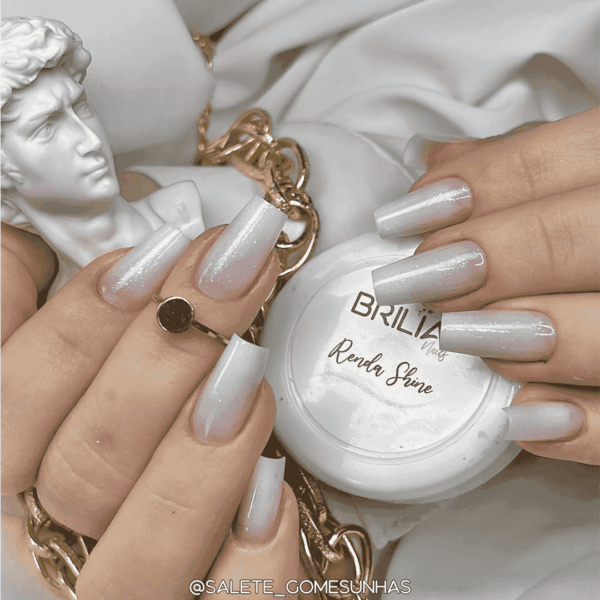 Gel com Glitter Hard Control Molde F1 Brilia 15g - Renda Shine - Imagem 2