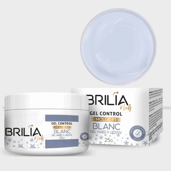 Gel Hard Control Molde F1 Brilia 25g - Blanc