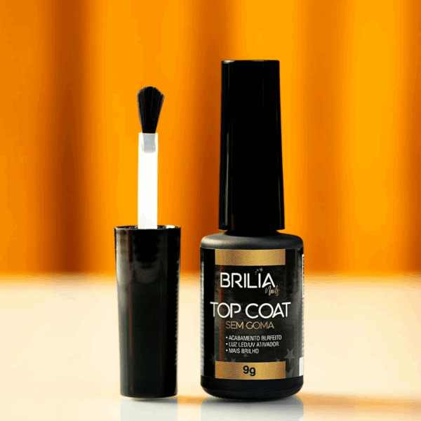 Top Coat Brilia 9g - Clear - Imagem 3