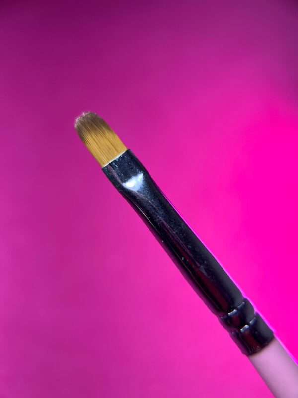 Pincel Língua De Gato Nº 6 Helen Color - Com Tampa