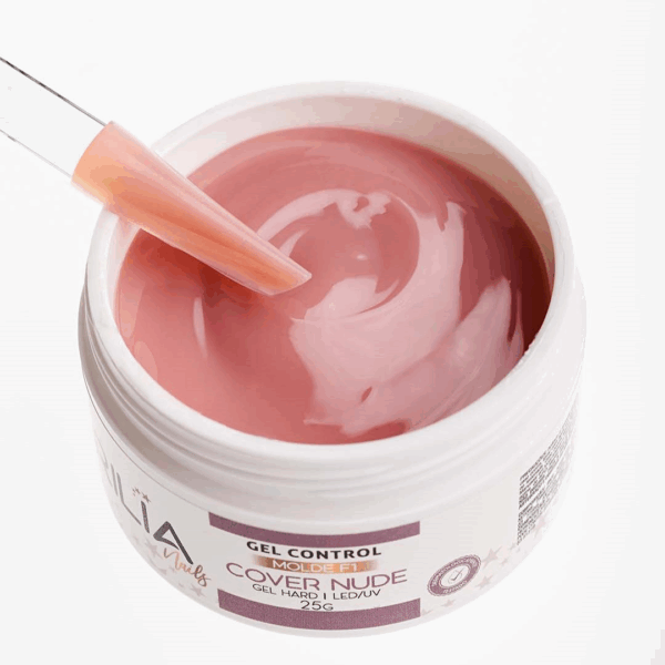 Gel Hard Control Molde F1 Brilia 25g - Cover Nude - Imagem 2