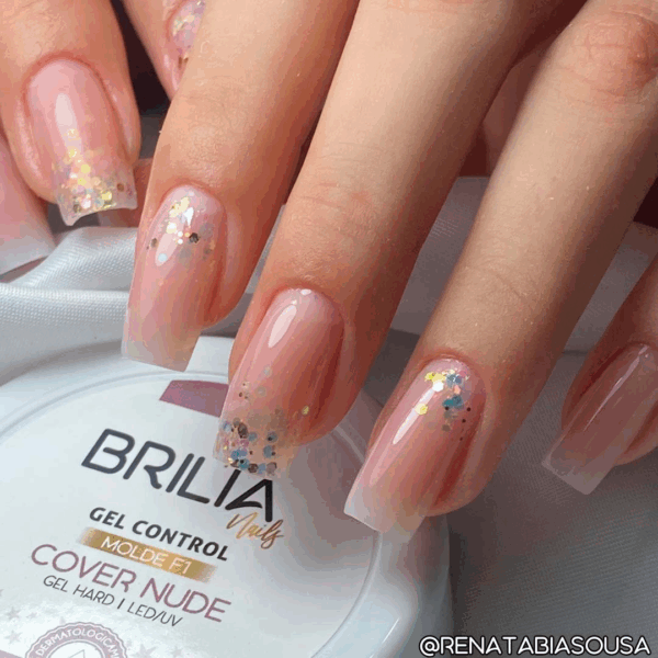 Gel Hard Control Molde F1 Brilia 25g - Cover Nude - Imagem 3