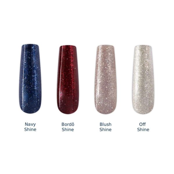 Kit Esmaltes em Gel Bluwe - Glam Fine - Imagem 2