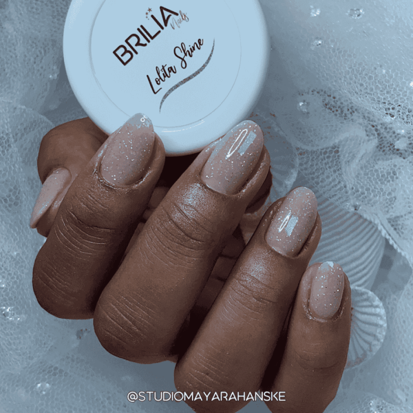 Gel com Glitter Hard Control Molde F1 Brilia 15g - Lolita Shine - Imagem 2