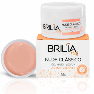 Gel Hard Autonivelante Brilia 25g - Nude Clássico