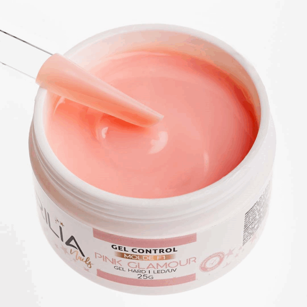 Gel Hard Control Molde F1 Brilia 25g - Pink Glamour - Imagem 2
