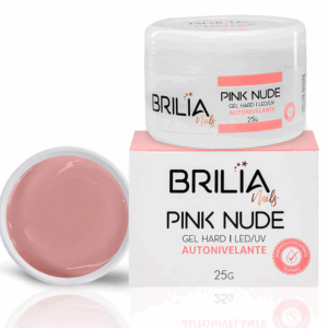 Gel Hard Autonivelante Brilia 25g - Pink Nude