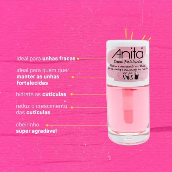 Linha Tratamento Sérum Fortalecedor 10ml Anita - Imagem 2