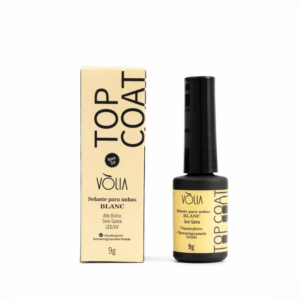 Top Coat Volia Frasco 9g - Blanc