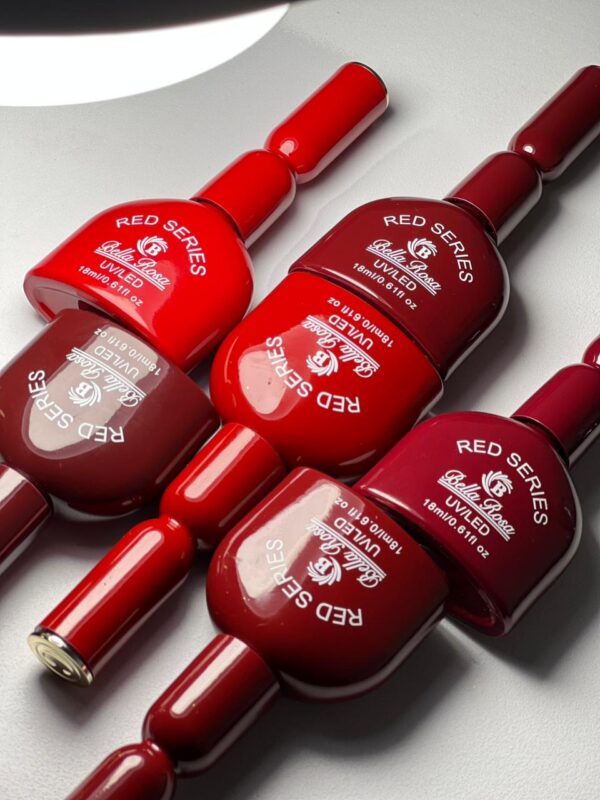 Esmalte em Gel Bella Rosa 18ml Vermelho Translúcido - Cor 02 - Imagem 2