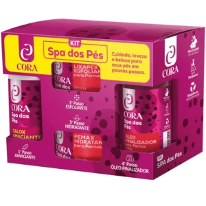 Kit Spa dos Pés Cora - Rosa Mosqueta