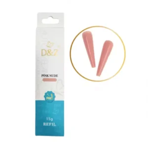 Gel D&Z Sachê Autonivelante Hard 15g - Pink Nude