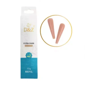 Gel D&Z Sachê Autonivelante Hard 15g - Ultra Dark