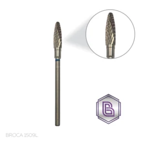Broca Tungstênio Brilho Nails - Fresa 1509L