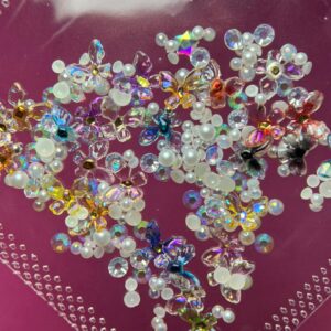 Charms Mini Borboletas e Pérolas - Real Love