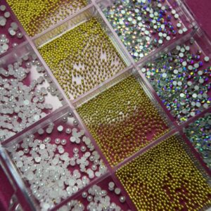 Kit Decoração Real Love - Swarovski, Caviar e Pérolas