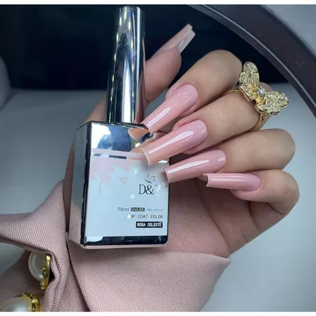 Top Coat D&Z 18ml - Rosa Celeste