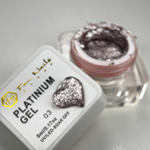 Gel Paint Platinium Fan Nails 5ml - #03