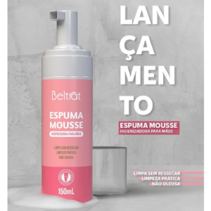 Espuma Mousse Higienizadora para Mãos Beltrat