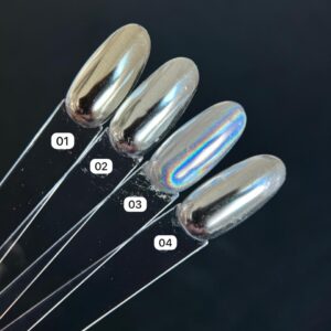 Pó Cromado Prata Helen Color - Consultar Cores