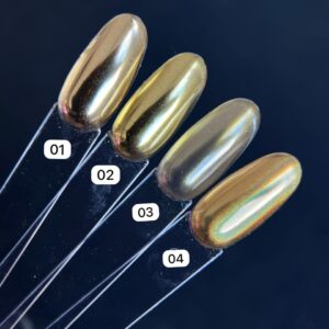 Pó Cromado Dourado Helen Color - Consultar Cores