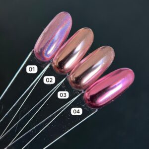 Pó Cromado Rosa Helen Color - Consultar Cores