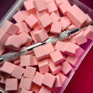 Kit Mini Esponja + Pegador Bella Rosa