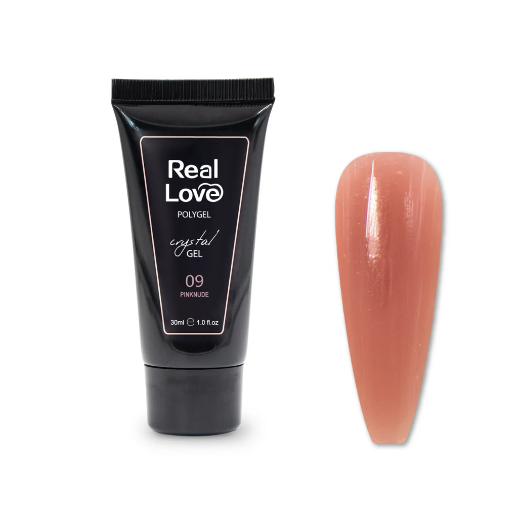 Polygel Crystal Real Love 30ml – Pink Nude 09