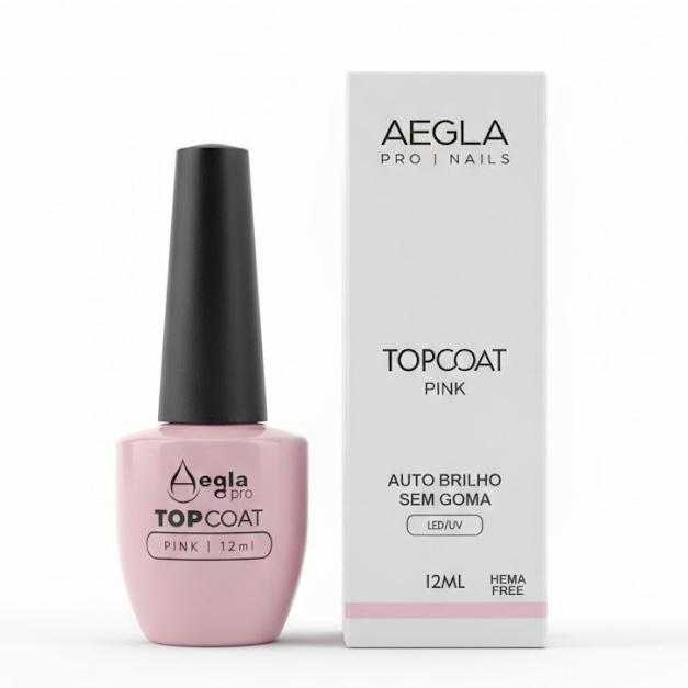 Top Coat Aegla PRO 12ml - Pink
