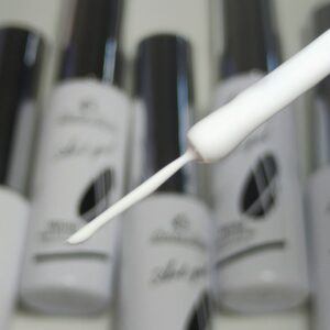 Esmalte em Gel Pincel Fino Bella Rosa 12ml - Branco White