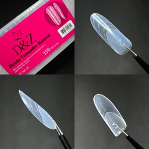 Molde F1 Francesa Reversa D&Z 150un - Almond