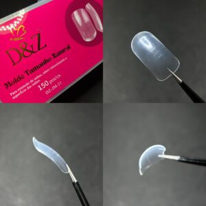 Molde F1 Para os Pés 150un - Natural D&Z