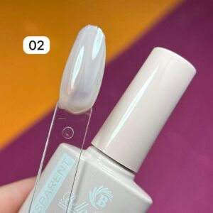 Esmalte em Gel Translúcido Bella Rosa 12ml - Cor 02