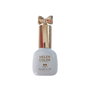 Esmalte Em Gel Branco 10ml -  Helen Color 3 em 1