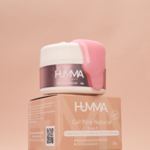 Gel Autonivelante 3 em 1 Humma 28g - Pink Natural